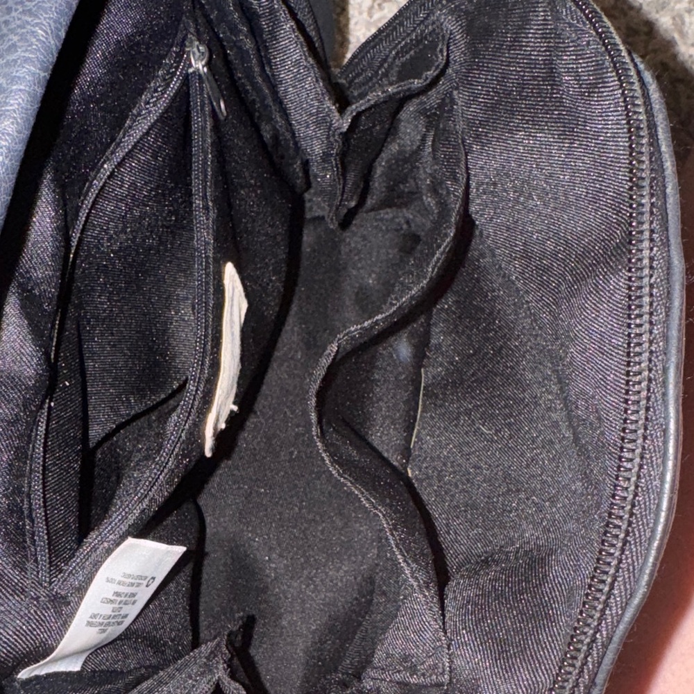 Universal Thread Mini Black Leather Backpack - image 8